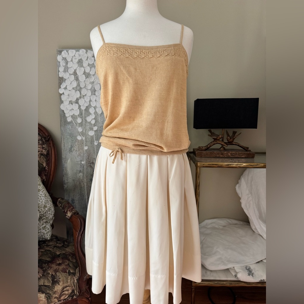Ralph Ralph LaurenBeige Knit camisole top M